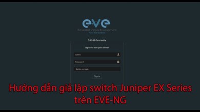 Instructions for emulating Switch Juniper EX on EVE-NG (vJunos Instructions for emulating Switch Juniper EX on EVE-NG (vJunos