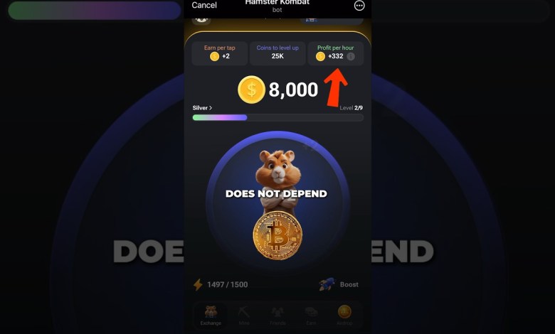 Build your mine with passive income HAMSTER KOMBAT Build your mine with passive income HAMSTER KOMBAT