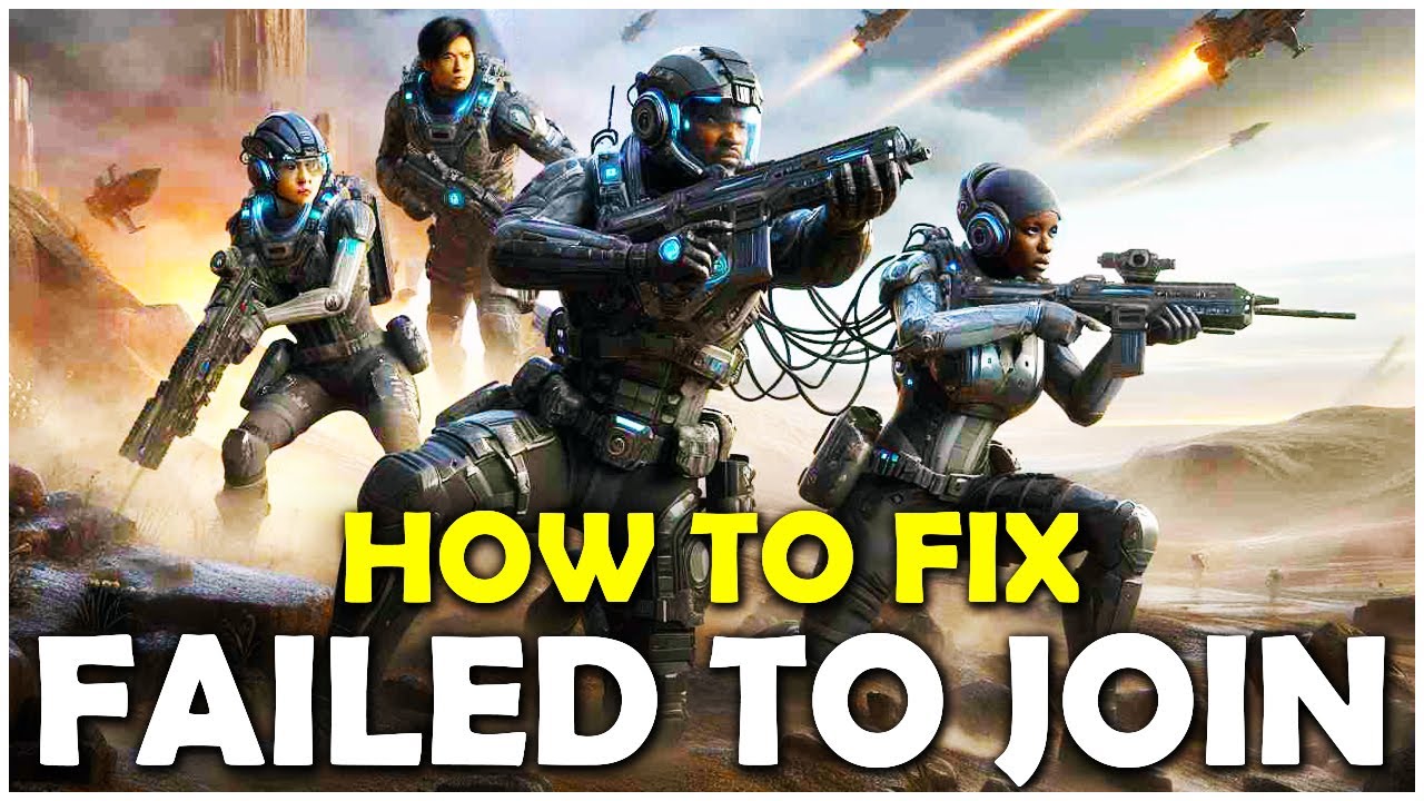 Helldivers 2 How to Fix Failed to Join Game Lobby Error Helldivers 2 How to Fix Failed to Join Game Lobby Error