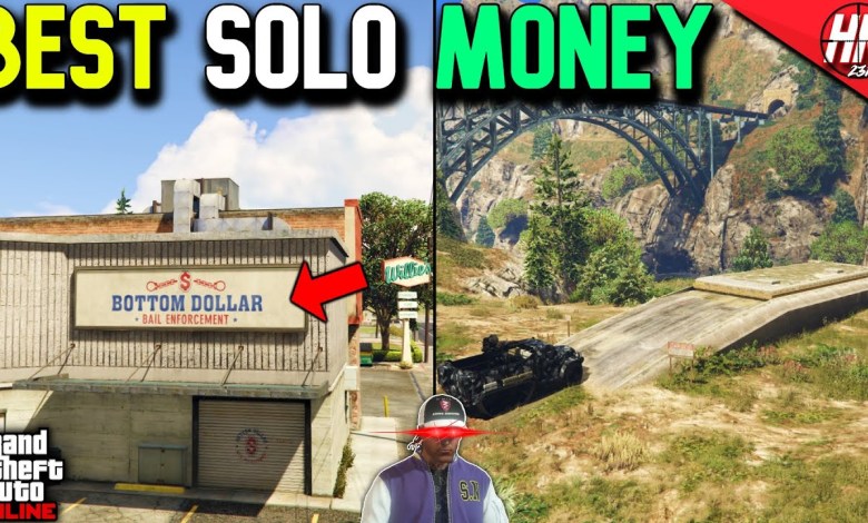 10 BEST Ways To Make MONEY As A SOLO In GTA Online 10 BEST Ways To Make MONEY As A SOLO In GTA Online