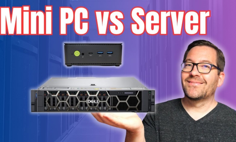 MiniPC vs Servers in the Home Lab in 2024 MiniPC vs Servers in the Home Lab in 2024
