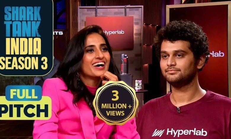 Seeing the high tech product of ‘Hyperlab’, Sharks increased the valuation. Seeing the high tech product of ‘Hyperlab’, Sharks increased the valuation.