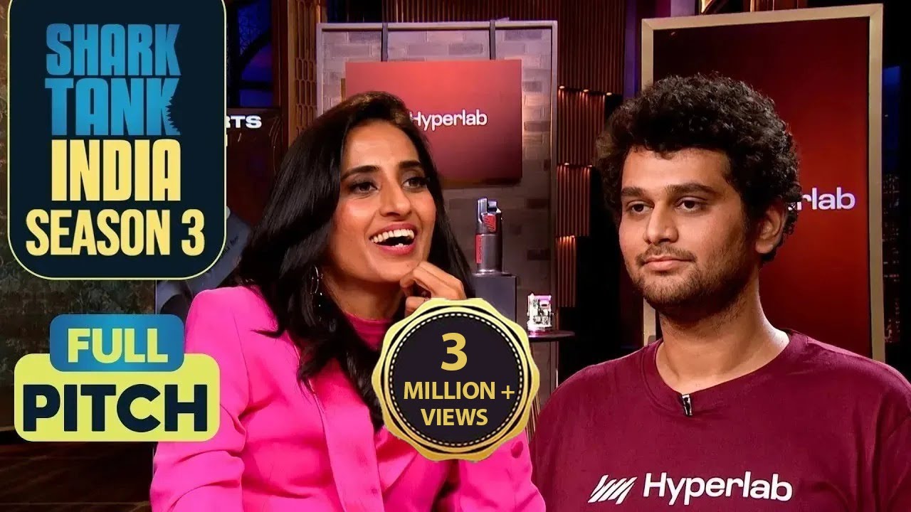 Seeing the high tech product of ‘Hyperlab’, Sharks increased the valuation. Seeing the high tech product of ‘Hyperlab’, Sharks increased the valuation.
