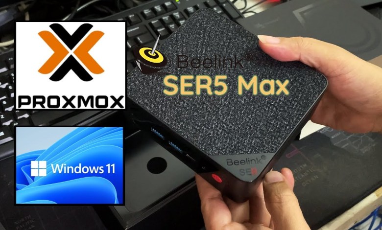 Installing Proxmox VE on Beelink SER5 MiniPC and Virtualize Installing Proxmox VE on Beelink SER5 MiniPC and Virtualize