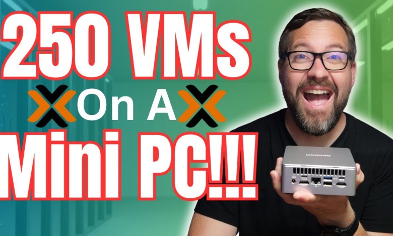 250 Virtual Machines on a Proxmox Mini PC 250 Virtual Machines on a Proxmox Mini PC