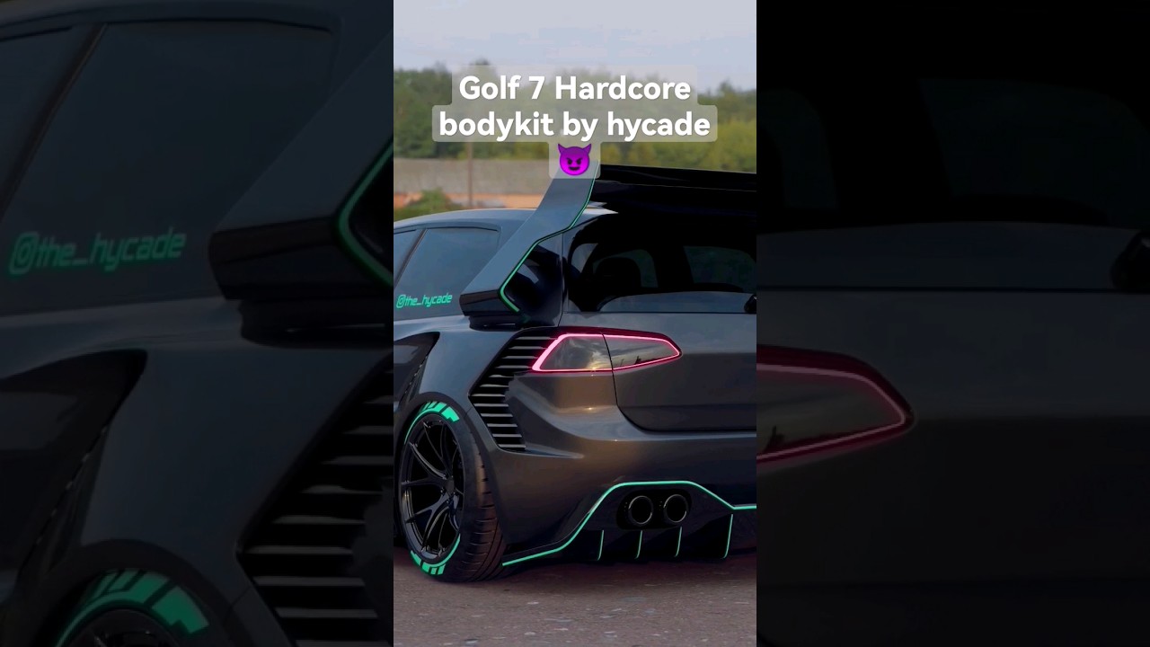 Golf 7 Hardcore bodykit by hycade #vwgti #golfgti #vw #tuning #vw Golf 7 Hardcore bodykit by hycade #vwgti #golfgti #vw #tuning #vw