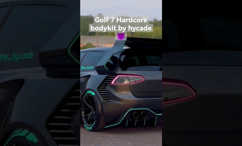 Golf 7 Hardcore bodykit by hycade #vwgti #golfgti #vw #tuning #vw Golf 7 Hardcore bodykit by hycade #vwgti #golfgti #vw #tuning #vw
