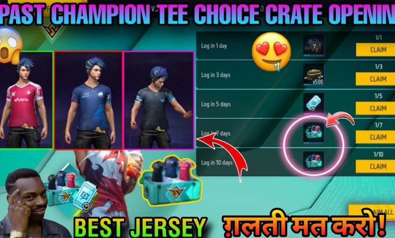 PAST CHAMPION TEE CHOICE CRATE | FREE JERSEY CHOICE PAST CHAMPION TEE CHOICE CRATE | FREE JERSEY CHOICE