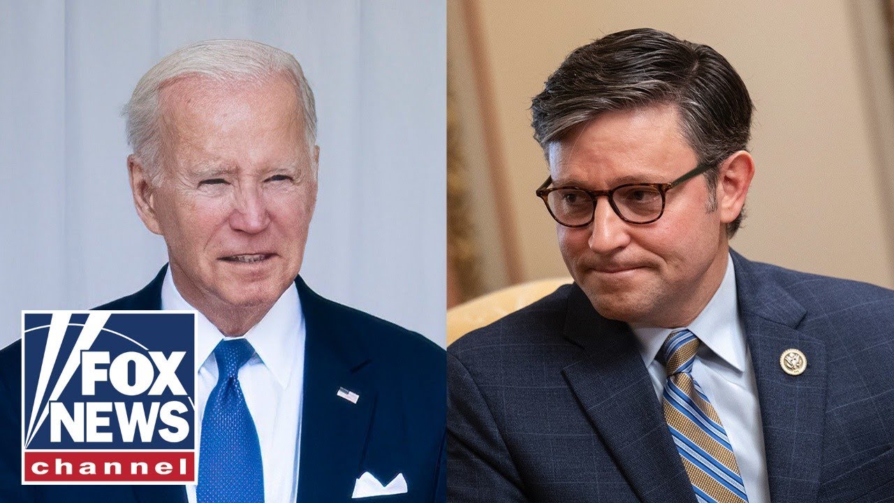 ‘DIFFICULT TO SIT THROUGH’: Mike Johnson slams Biden’s ‘DIFFICULT TO SIT THROUGH’: Mike Johnson slams Biden’s