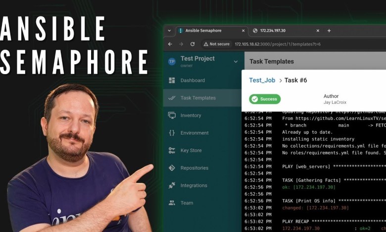 Complete Ansible Semaphore Tutorial: From Installation to Complete Ansible Semaphore Tutorial: From Installation to