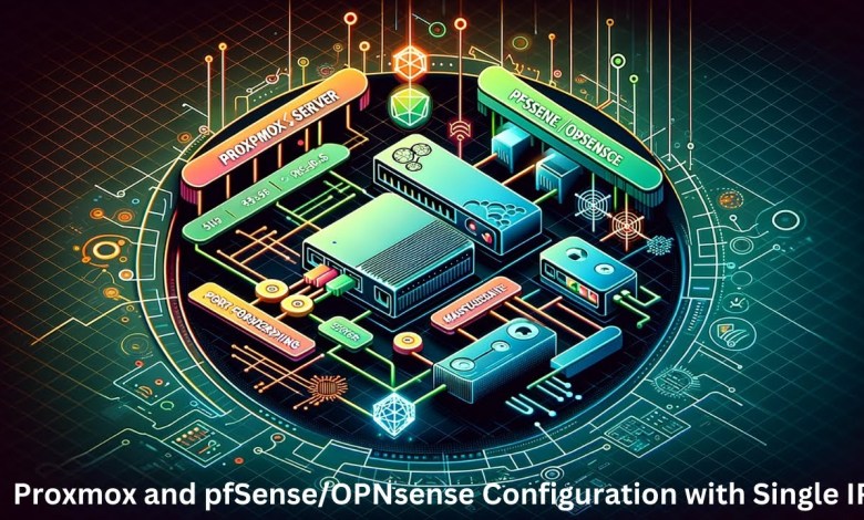 Proxmox and pfSense/OPNsense Configuration with Single IP Proxmox and pfSense/OPNsense Configuration with Single IP