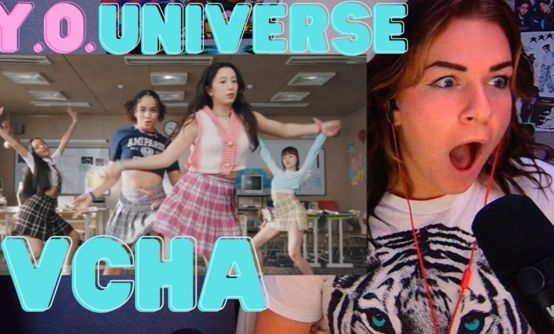 REACTING TO Vcha PRE-DEBUT SINGLE Y.O. Universe #kpop REACTING TO Vcha PRE-DEBUT SINGLE Y.O. Universe #kpop