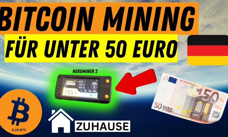 BITCOIN MINING 2023 FOR UNDER 50 EURO | NERD MINER 2 BITCOIN MINING 2023 FOR UNDER 50 EURO | NERD MINER 2