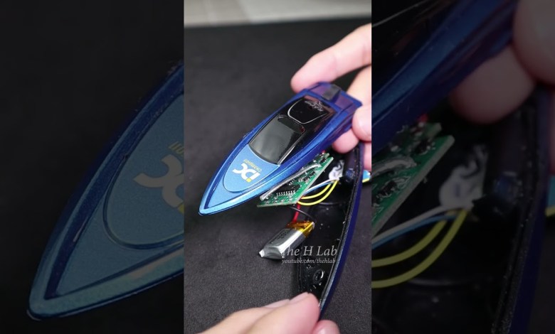 I Added FPV Camera to Micro RC Boat | The H Lab #shorts I Added FPV Camera to Micro RC Boat | The H Lab #shorts
