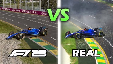 Recreating REAL F1 crashes in from 2023 | F1 23 game Recreating REAL F1 crashes in from 2023 | F1 23 game