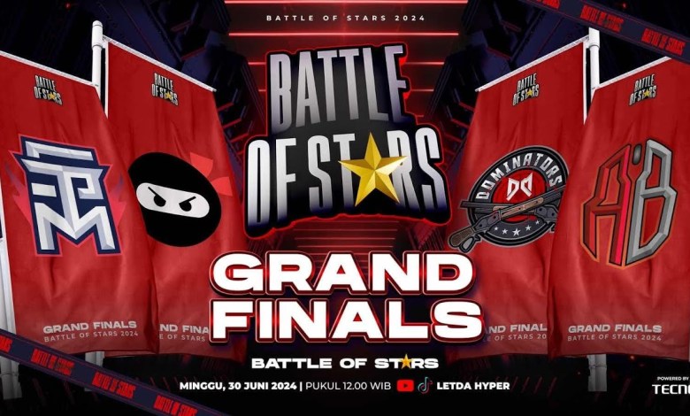 GRAND FINALS FREE FIRE BATTLE OF STARS 2024 GRAND FINALS FREE FIRE BATTLE OF STARS 2024