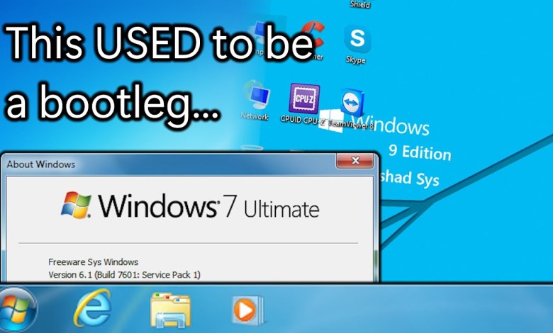 Making a Windows bootleg “usable” Making a Windows bootleg “usable”