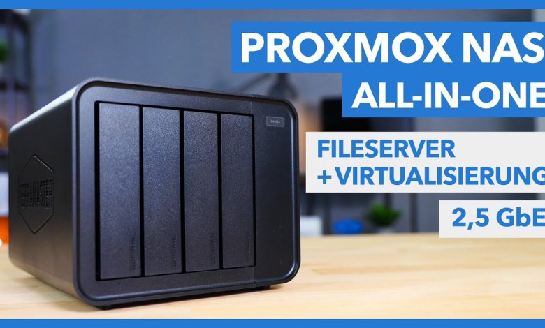 Das Proxmox-NAS – Der HomeServer mit viel Datenspeicher und Das Proxmox-NAS – Der HomeServer mit viel Datenspeicher und