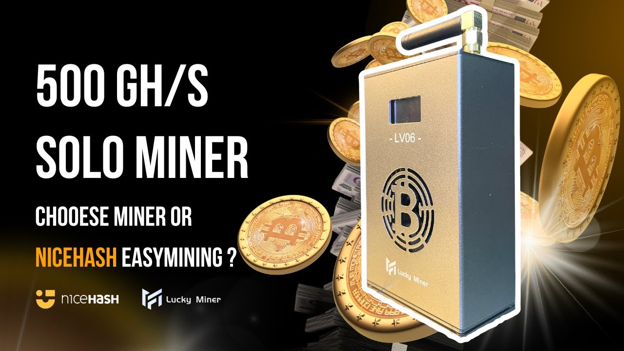 New Solo Miner-Lucky Miner LV06 500Gh/s | Nice Hash New Solo Miner-Lucky Miner LV06 500Gh/s | Nice Hash