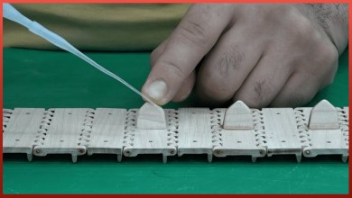 Man Builds Hyperrealistic Soviet TANK Out of Wood | T-34 Replica Man Builds Hyperrealistic Soviet TANK Out of Wood | T-34 Replica