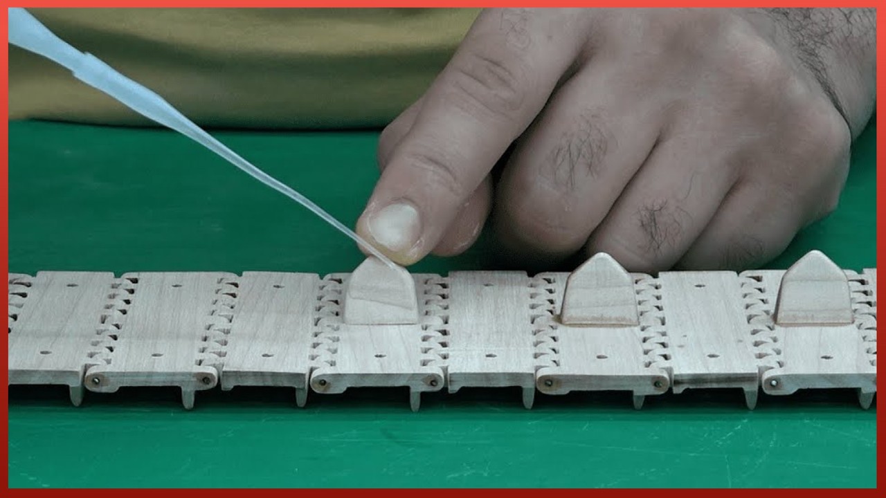 Man Builds Hyperrealistic Soviet TANK Out of Wood | T-34 Replica Man Builds Hyperrealistic Soviet TANK Out of Wood | T-34 Replica