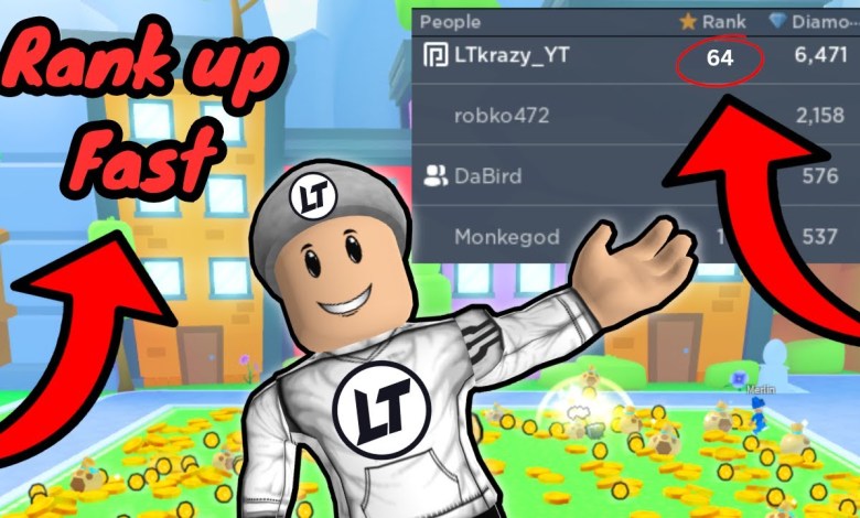 How to Rank up *FAST* in Pet Sim 99!! (Roblox) How to Rank up *FAST* in Pet Sim 99!! (Roblox)