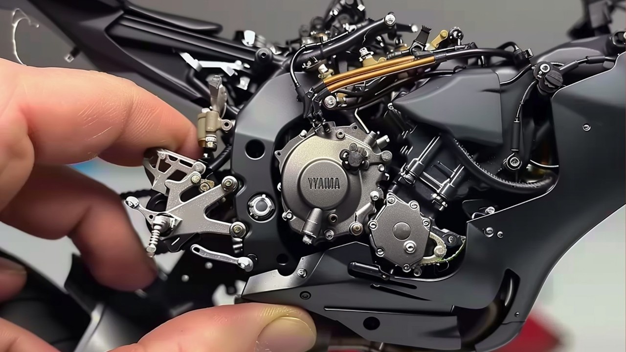 Man Builds Hyperrealistic MOTORBIKE at Scale | Yamaha YZF-R1M Man Builds Hyperrealistic MOTORBIKE at Scale | Yamaha YZF-R1M