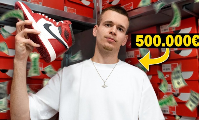 He made €500,000 RESELLING SNEAKERS! He made €500,000 RESELLING SNEAKERS!