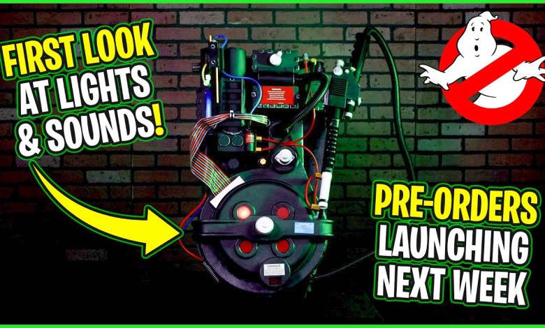 First look at upcoming Ghostbusters Proton Pack replica in First look at upcoming Ghostbusters Proton Pack replica in