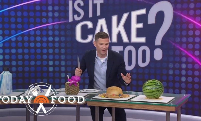 Mikey Day puts Hoda & Jenna to the test in ‘Is It Cake’ Mikey Day puts Hoda & Jenna to the test in ‘Is It Cake’