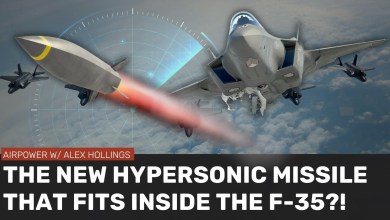 The new HYPERSONIC missile that fits INSIDE the F-35! The new HYPERSONIC missile that fits INSIDE the F-35!