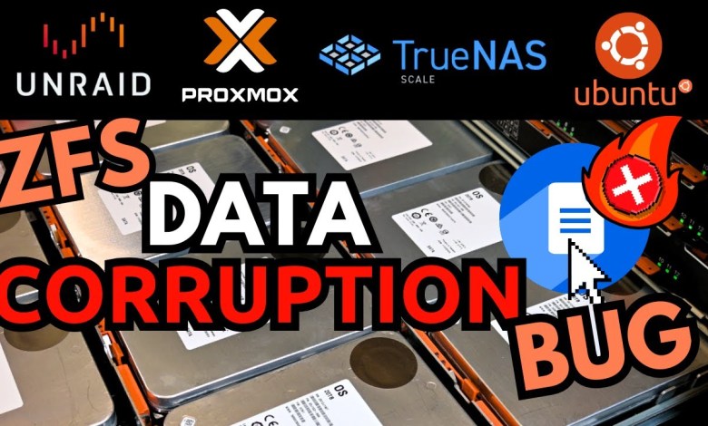 ZFS Data Corruption – What you need to know for TrueNAS, UnRAID, ZFS Data Corruption – What you need to know for TrueNAS, UnRAID,