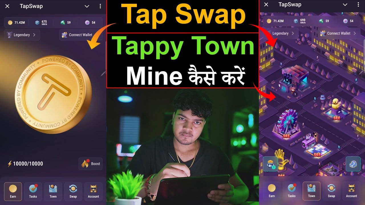 How to do TapSwap Tappy Town Mining. How to Upgrade How to do TapSwap Tappy Town Mining. How to Upgrade