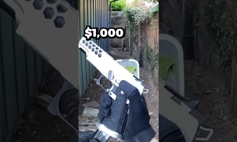 Vs ,000 Airsoft Pistol! Vs ,000 Airsoft Pistol!
