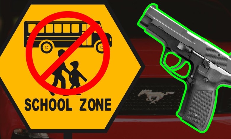 New Carry In Your Car Law! Beware of Federal School Zone Law New Carry In Your Car Law! Beware of Federal School Zone Law