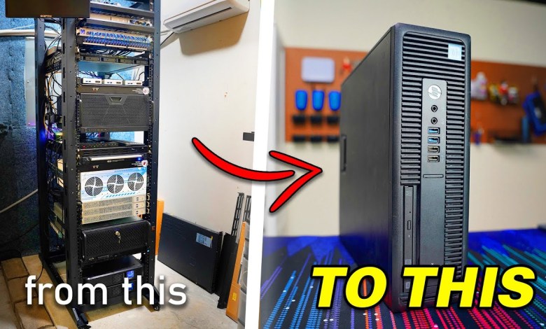 Downsizing my Home Lab to a SINGLE PC Downsizing my Home Lab to a SINGLE PC
