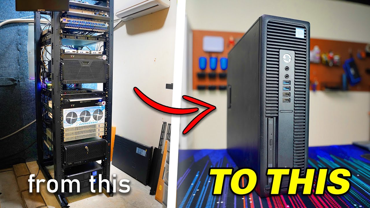 Downsizing my Home Lab to a SINGLE PC Downsizing my Home Lab to a SINGLE PC