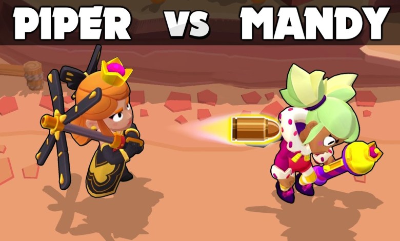 PIPER vs MANDY | 1vs1 | Brawl Stars PIPER vs MANDY | 1vs1 | Brawl Stars