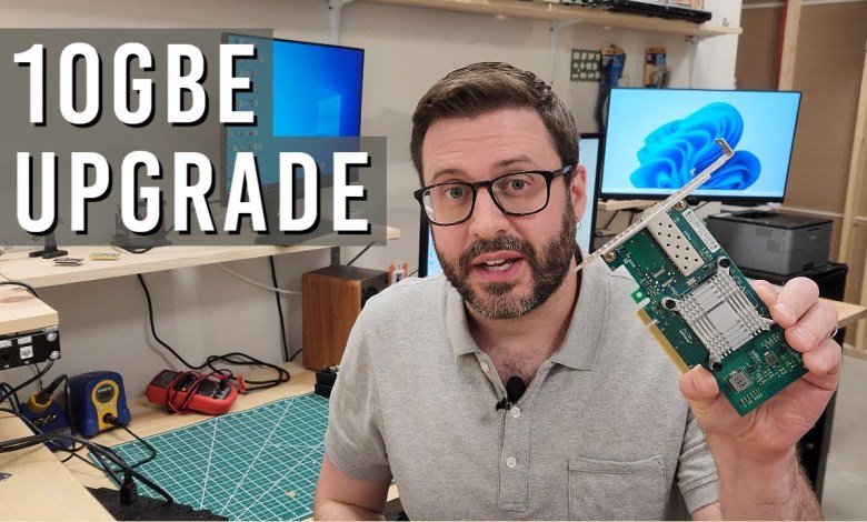 Upgrading my main machine to 10GbE Upgrading my main machine to 10GbE