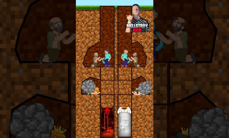 Good Deeds Mining Challenge: Steve Vs Noob Good Deeds Mining Challenge: Steve Vs Noob