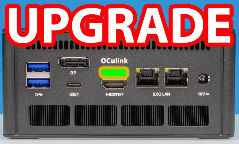 Make a SUPER Mini PC Better with an OCulink eGPU Make a SUPER Mini PC Better with an OCulink eGPU