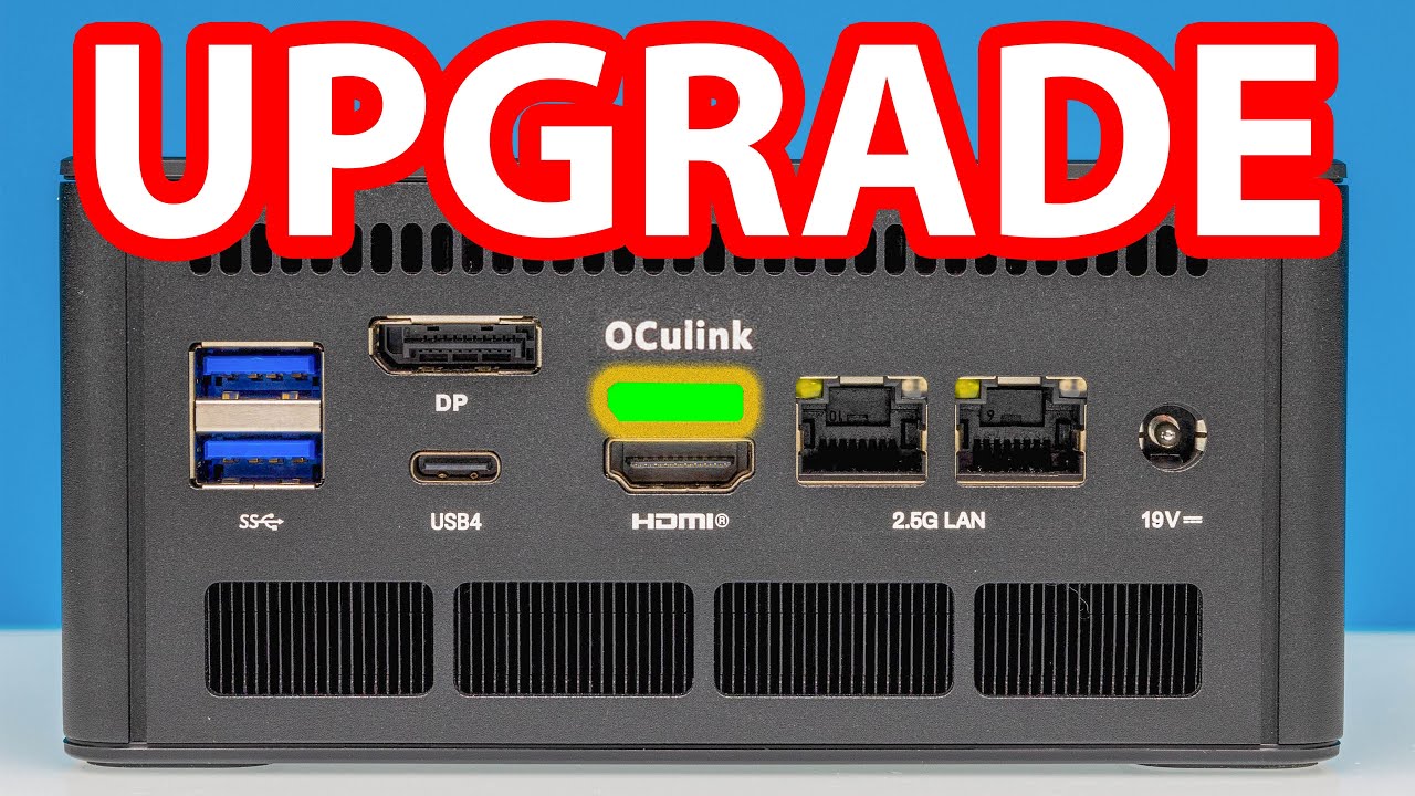 Make a SUPER Mini PC Better with an OCulink eGPU Make a SUPER Mini PC Better with an OCulink eGPU