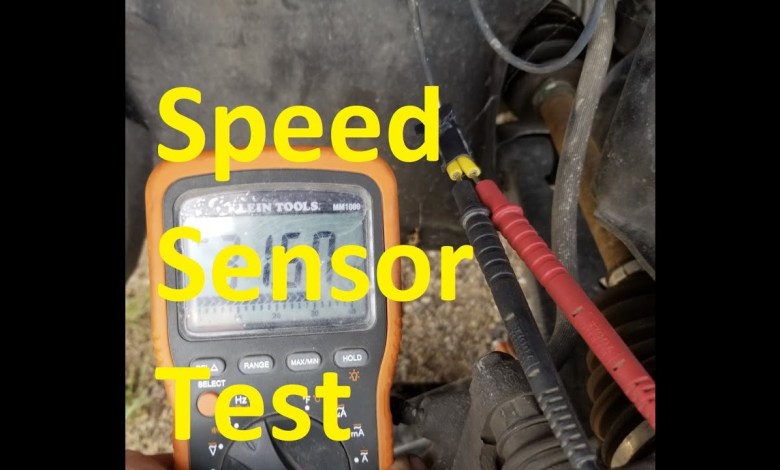 How to Test a Wheel Speed Sensor with a Multi Meter How to Test a Wheel Speed Sensor with a Multi Meter