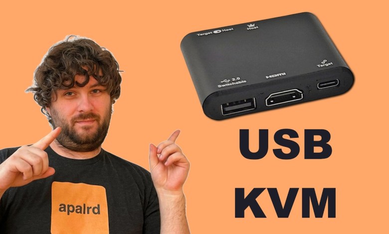 A USB KVM for your IT Tool Bag A USB KVM for your IT Tool Bag