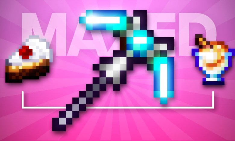 Terraria max mining speed is quite something… Terraria max mining speed is quite something…
