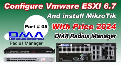 How To Configure Vmware ESXI 6.7 And install MikroTik How To Configure Vmware ESXI 6.7 And install MikroTik