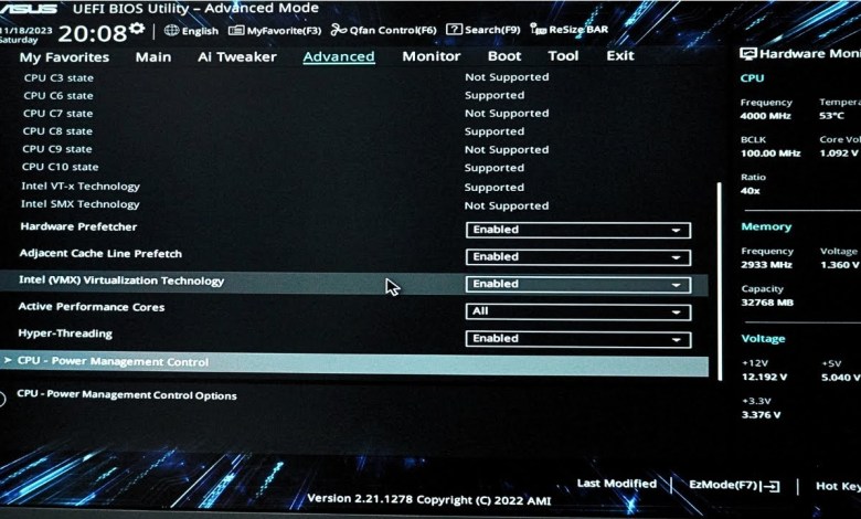 How to enable Virtualization in Asus BIOS How to enable Virtualization in Asus BIOS