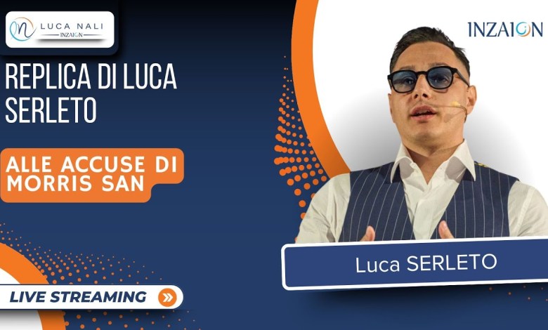 LUCA SERLETO’S REPLY TO MORRIS SAN’S ACCUSATIONS – Luca Serleto LUCA SERLETO’S REPLY TO MORRIS SAN’S ACCUSATIONS – Luca Serleto