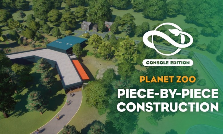 Planet Zoo: Console Edition | Piece-by-Piece Construction Planet Zoo: Console Edition | Piece-by-Piece Construction