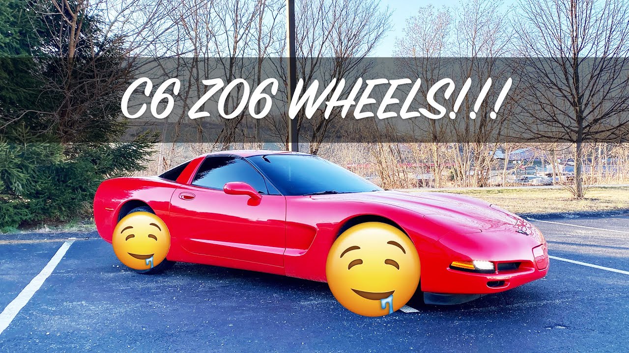 Finally mounted the Corvette wheels! Finally mounted the Corvette wheels!